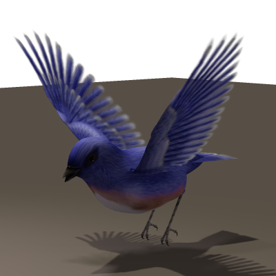 鳥の羽ばたきのアニメーションgif 動画デジカメと３ｄソフトでアニメーションｇｉｆ